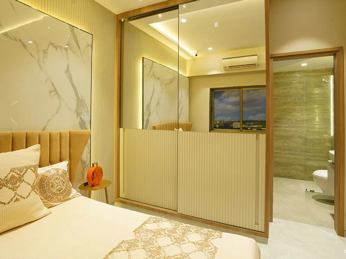 Premium-Bathroom-with-Modern-Fixtures-in-2-BHK-Flat-Oshiwara-Luxury-Bathroom-in-3-BHK-Apartment-Paradigm-102-Downtown-Spacious-Washroom-with-Elegant-Fittings-in-Mumbai-Apartment